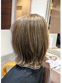 抜け感◎髪質改善くびれミディ×シースルーバング