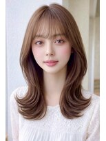 クワイア 川崎店(0choir)&nbsp;着物ヘア/大人ガーリー/ダークアッシュ/似合わせカット/川崎