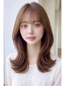 クワイア 川崎店(0choir) 着物ヘア/大人ガーリー/ダークアッシュ/似合わせカット/川崎