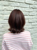 エルサフィロ ヨドヤバシ(el zafiro yodoyabashi)&nbsp;オレンジカラー/外ハネボブ/20代30代40代50代60代