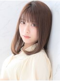 レイヤーボブ/顔まわりカット/髪質改善/ミディアムレイヤー