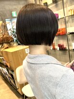レーヴバイロンド 仙台(Reve by Lond) 髪質改善縮毛矯正ストレートタッセルボブダークパープル韓国仙台