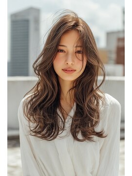クート アンド シー 東川口(kuto and C) ロング×ウェーブパーマ×東川口