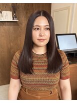 零秒女髪 千里丘店&nbsp;髪質改善で叶える艶やか上品ロングヘア艶髪美髪髪質改善カラー