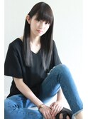 ツヤ髪ストレート