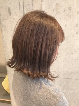 ル リヤン(Le lien) ボブヘア・ツヤ髪・柔らかベージュブラウン