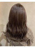 ラフウェーブ×イルミナカラーセミウェットウェーブ/梅田