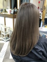 ロンドアベニール 北千住(Lond avenir)&nbsp;namie  ブリーチ履歴二回　ホワイティベージュ