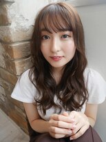 ヘアーサロンデフォーエバールークス(hairsalon de Forever Lux)&nbsp;ゆるふわレイヤーヘア（外ハネボブアッシュブラウンネオウルフ