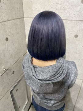 ヘアサロン ドットプラス 町田店(dot. plus) ネイビーグレー