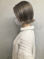 ジーナ 梅田(Zina)&nbsp;女性の【前髪 /ココアブラウン/大人かわいい/フリンジウェーブ】