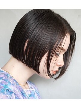サニー(Sany) シンプルミニボブ【祐天寺/ショート/ボブ/パーマ】