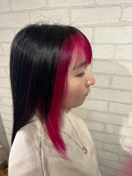 ビス ヘア アンド ビューティー 西新井店(Vis Hair&Beauty) 20代30代大人可愛いダブルカラーブリーチハイトーンカラー