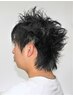 メンズヘアセット+シェービング¥2500