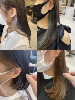 トゥルース(hair&eyelash Truth)の写真/【人気のイヤリングカラー♪】持ち込みデザインも◎長期休み前にオシャレな髪にしてお出かけしてみませんか