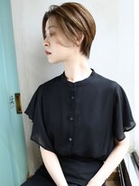 バース(BIRTH)&nbsp;天神【BIRTH】モテ美髪サイドパート×ハイライトカラー　5