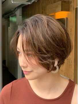 ジーグロウ 札幌大通(G grow) 【札幌G grow】大人カッコイイ☆横顔美人ショート◎20代30代40代