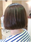 柔らかボブスタイル