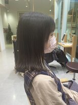 ヘアーアンドスパ メル(hair&spa m.e.l by origami)&nbsp;外ハネミディアム