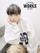 ワークス ヘアデザイン(WORKS HAIR DESIGN)&nbsp;マッシュショート　デザインカラー