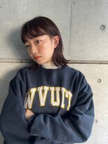 エディット トウキョウ(e.dit tokyo)&nbsp;【e.dit tokyo macoto】ロブ　マロンカラー　10代20代30代