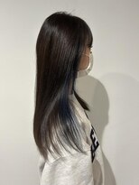 シェリッシュ ノース(Sheriche North)&nbsp;インナーカラー×ネイビー【ブリーチ1回】