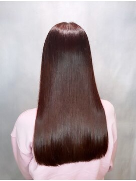 リコラックスビー 中百舌鳥(LICO LUXBE) ダークブラウンレイヤーカット