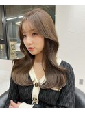韓国/髪質改善/博多韓国ヘア/顔まわり/レイヤー/前髪/上通り
