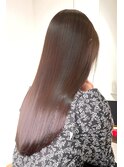 暗髪韓国風チョコレートブラウン