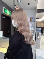 ジルバイジゼル(JILL by GiseL)&nbsp;K_ミルクティーベージュダブルカラーインナーカラーケアブリーチ