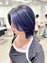 エイト 神戸三宮店(EIGHT)&nbsp;ネイビーのシャドールーツ☆