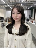 チョコレートブラウン モカブラウン レイヤーカット☆
