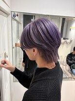 ユーフォリア 渋谷グランデ(Euphoria SHIBUYA GRANDE) ラベンダーカラー/毛流れカット