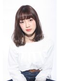 肩下ボブ