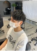 波巻きツイストスパイラルパーマ/フェザーパーマ/眉毛/メンズ