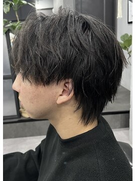 ウェイビー 桜木町店(WAVY) 【WAVY】センターパートとウルフ