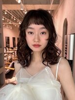 ジョエミバイアンアミ(joemi by Un ami)&nbsp;おしゃれパーマレイヤーパーマコテ巻き風パーマパーマヘア