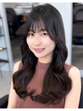 ジエクトカナウ 梅田 【似合わせカット】姫カットレイヤー/髪質改善カラー/前髪カット
