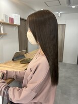 カプア 仙台駅前店(Kapua)&nbsp;髪質改善/ベージュ/ストレートロング