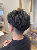 メンズショートパーマ