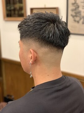 ヒロギンザ 川崎店(HIRO GINZA) アップバングフェード