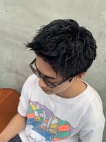 グレースマンカフェ(GRACE MAN CAFE)&nbsp;【メンズカジュアル】アップバング！スパイキーショート！