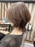《アキ限定》白髪を自然にぼかす透明感カラー＋カット＋潤いトリートメント