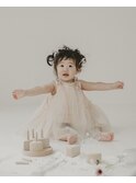 【Honoka】バースデーフォト♪キッズヘアセット♪