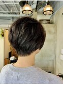 クセ毛ショート　/ショート/ショートカット/カット/善行美容室