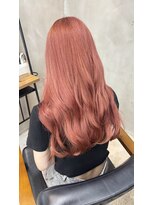 ザ ヘア ディードットログ(The hair D.Log)&nbsp;ダブルカラー　ブリーチ　オレンジ　暖色　奈良　橿原　大和八木