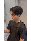 Men'sカット/学割U24カットカラー/眉毛/ニュアンスパーマ/新越谷