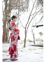 オーバーキャプテンネイキッド(OVER CAPTAIN NAKED) 【成人式前撮り】 雪と共に前撮り撮影