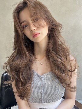 オーウェル 銀座(Owelle) 【Owelle 銀座】レイヤースタイル×ミルクティーベージュ