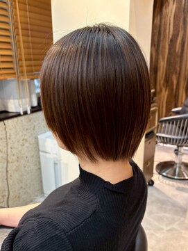 ヘアリゾート粋 トゥジュ 池袋東口店(tujuh) ショートカット/ナチュラルブラウン/艶髪